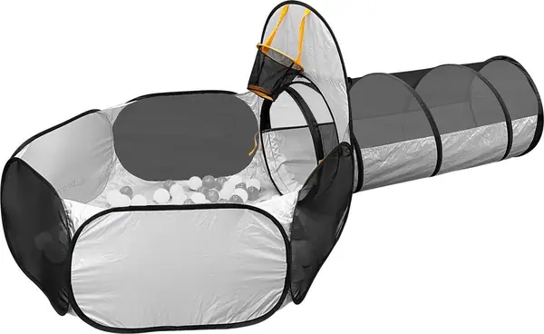 Kids Play Tent - Set 3 in 1, Bunte Punkte Kids Play Tents…