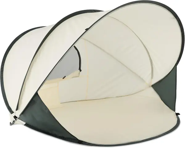 Strandmuschel Pop Up Strandzelt XXL - Strandzelt für…